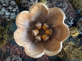 Felted wool acorns, set of 6, Fox Brown