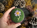 Round ornament, Douglas Aster