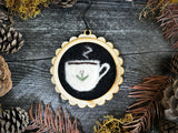 Mini framed wall art ornament, Teacup