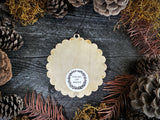 Mini framed wall art ornament, Teacup